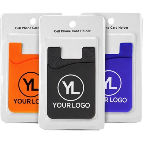 smart wallet mobile card holder promotional|personalized cell phone wallet.